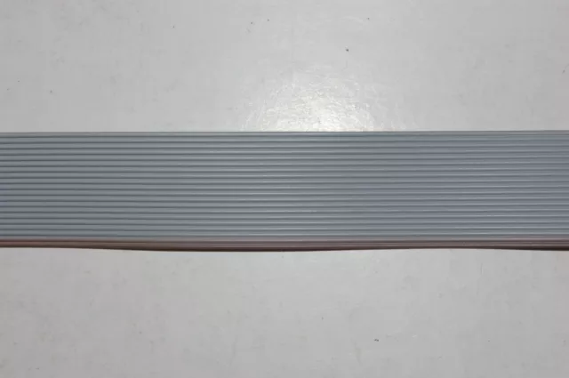 1' Molex Gray Flat Ribbon Cable 20 Conductors, 28 AWG, 300V