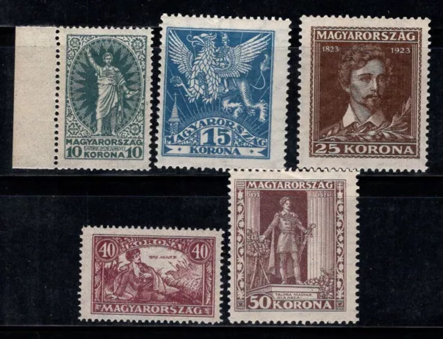 Ungarn 1923 Mi. 369-373 Postfrisch 100% Sandor Petofi, Mythologie
