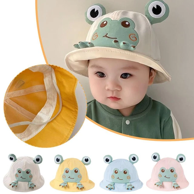 Cappello Di Paglia Per Bambini Con Cresta E Tesa Larga, Colore Bianco Crema, Vintage - Foto 2