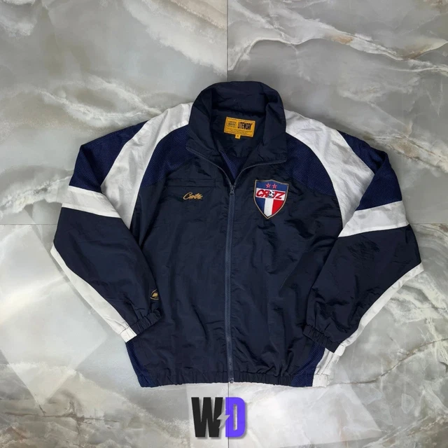 ウォームアップウェア CORTEIZ FRANCAIS SHUKU SET - NAVY Corteiz Francais Shuku Jacket Navy/White Men's - SS24 - US