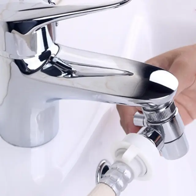 3 -Wege -Waschbecken -Tap -Mixer -Wasserhahn -Diverter -Ventil Sprayer` für E4R4