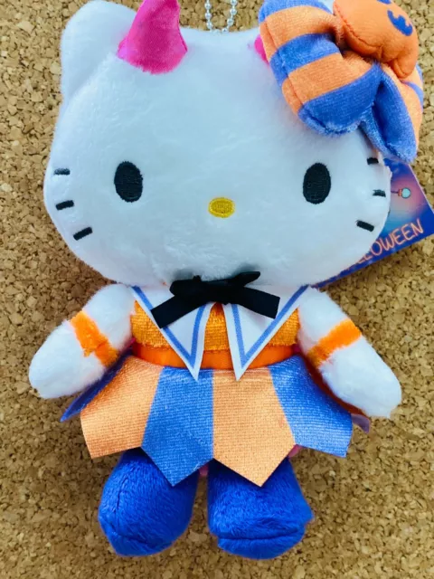 Sanrio Hello Kitty  Halloween Mascot holder Chain Stuffed Toy Plush Doll