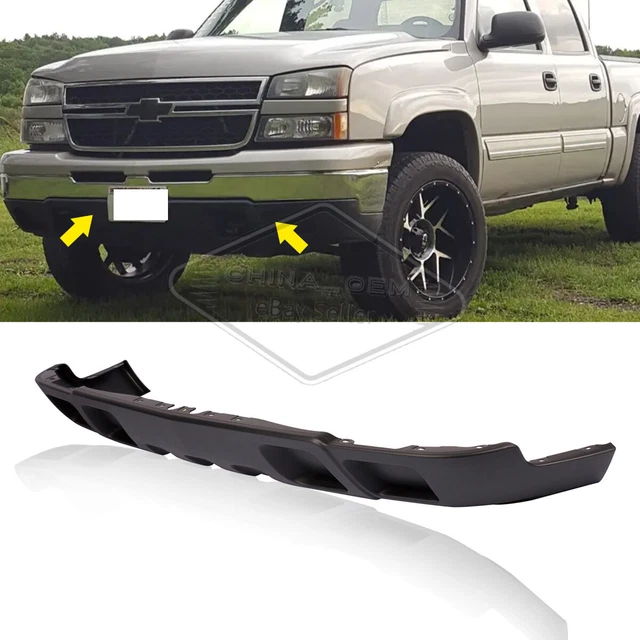 For 2003-2007 Chevy Silverado Lower Bumper Valance Air Dam Deflector GM1092206