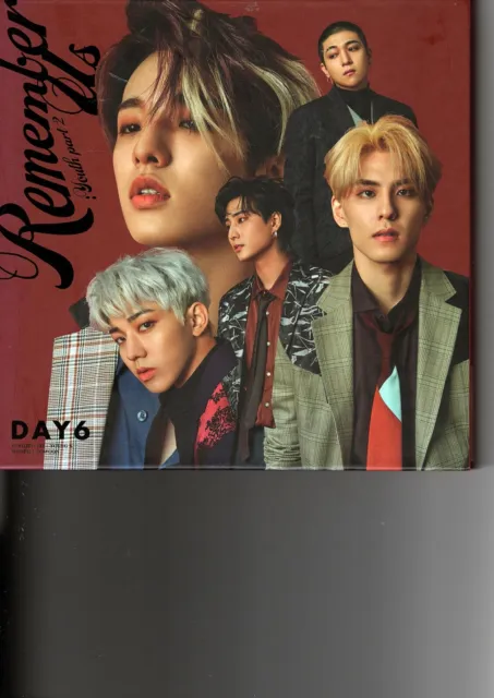 DAY6 - [Remember Us:Youth Part 2 4th Mini FF CD+80p PhotoBook+1p ClearCard