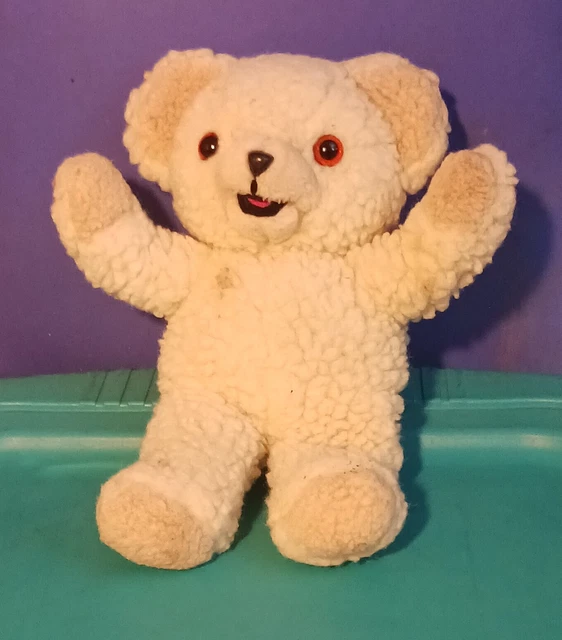 VINTAGE SNUGGLE BEAR Plush Russ Berrie 1986 Lever Brothers 11" £17.38