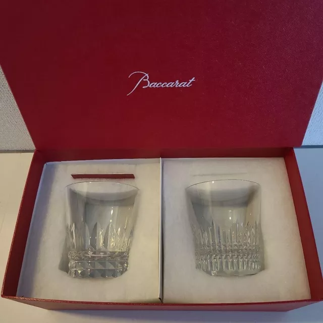 Baccarat Nancy Piccadilly Tumbler Rock Glass Set
