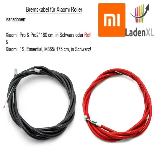 Câble de Frein Xiaomi Scooter Mi 1S,Essentiel,M365 & Pro / Pro2 Pièce Accessoire