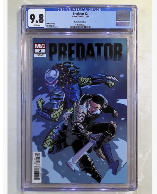 Predator #2 (2022 Marvel Comics) 1st Print Natacha Bustos Variant CGC 9.8
