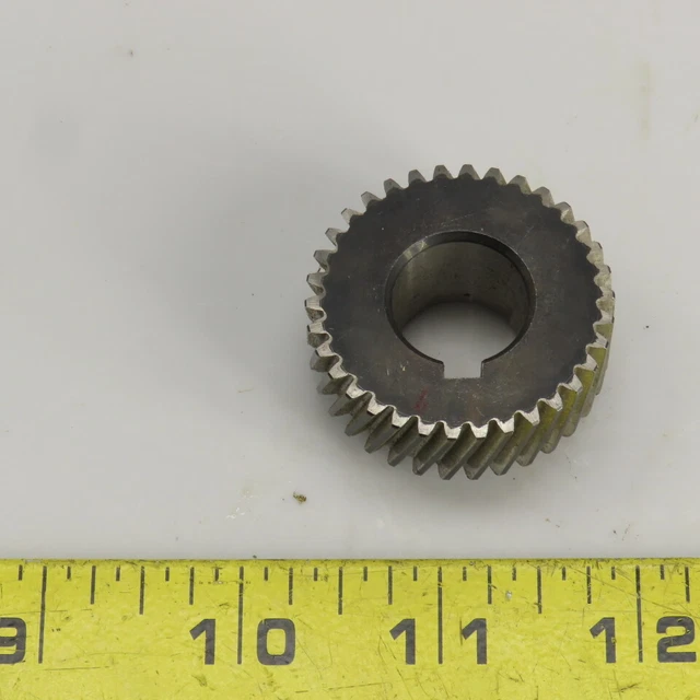 1-1/2" OD Left Hand 20° Helical Pinion Gear 34 Teeth 11/16" Bore