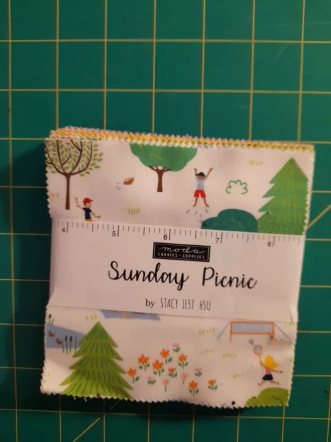 Moda Charm Pack Sunday Picnic By STACY IEST HSU