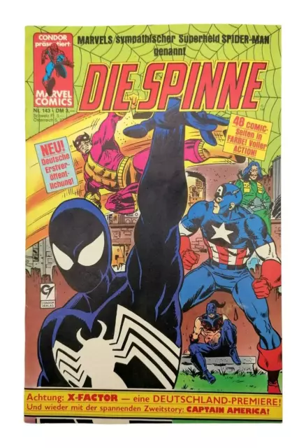 Marvel Spiderman Comic die Spinne Condor Nr. 143 Der Factor X