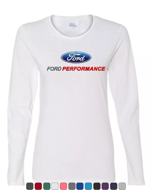 Ford Performance Long Sleeve T-Shirt Ford Mustang GT ST Racing