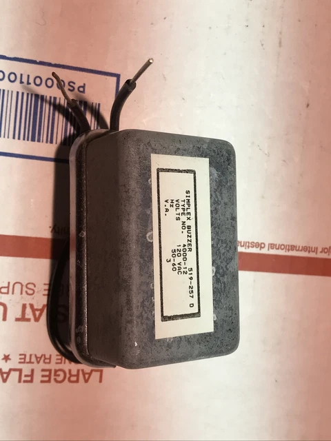 Buzzer ITW Ark Les OBJY2 11110-61 - 120 VAC 4W, Neuf, Modèle OBJY211110-61
