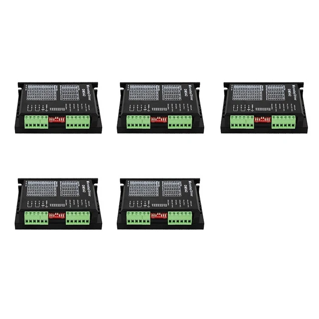 5pcs DM542 Digital Stepper Motor Driver 2 Dhase 4.2A for 42 57 86 Schri
