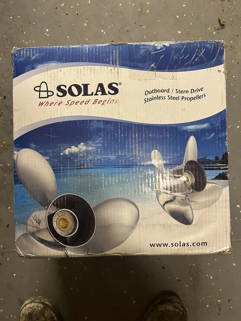Solas Prop HR Titan E3 Volvo Stainless SX Drive 21 #8651-145-21