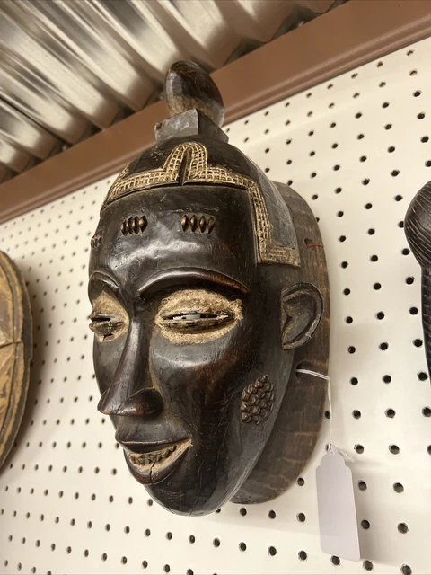 A Baule Portrait Mask,  African Mask