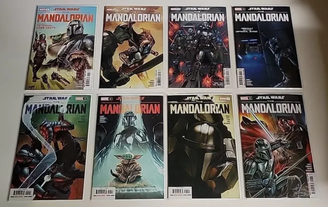 🔑Star Wars: Mandalorian-Season Two (2023) #1-8 Nm/Vf Complete Series Set Marvel