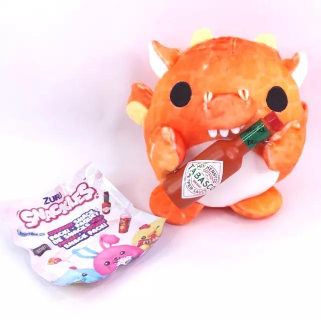Tabasco Dragon ~ Zuru Snackles Plush Mini Plush 5 ~ Pre-Order