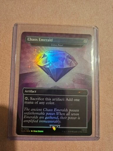 MTG Sonic《Chaos Emerald》Foil