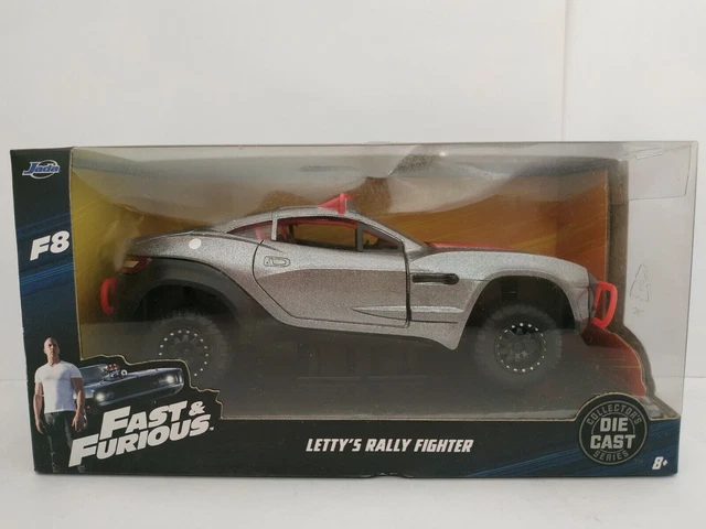 1/32 Lettys Rally Fighter Voiture rapide et furieuse à l'échelle moulée...