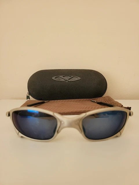 Oakley Juliet X-Metal Sunglasses Plasma Blue Ice Iridium Polarized Oakley Juliet X-Metal Sunglasses Plasma Blue Ice Iridium Polarized