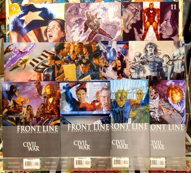Marvel Comics CIVIL WAR FRONTLINE #1 2 3 4 5 6 7 8 9 10 11 SET 1st Penance VF NM