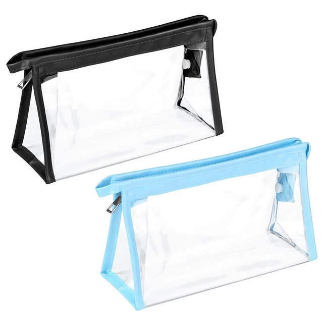 Grande capacité Trousse Pochette de maquillage Stockage cosmétique Stylo Sac
