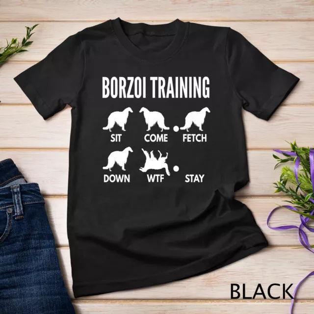 Borzoi Training for Russian Wolfhound Owners Premium Unisex T-shirt