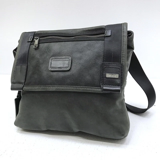 Used Tumi Shoulder Bag Size - Color Black 92371Dh Alpha Bravo Beale Mini Messeng