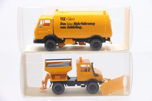 ECH 1/87 ° Lot De 5 Camions De Transport International En Boites EUR 29,00 - FR