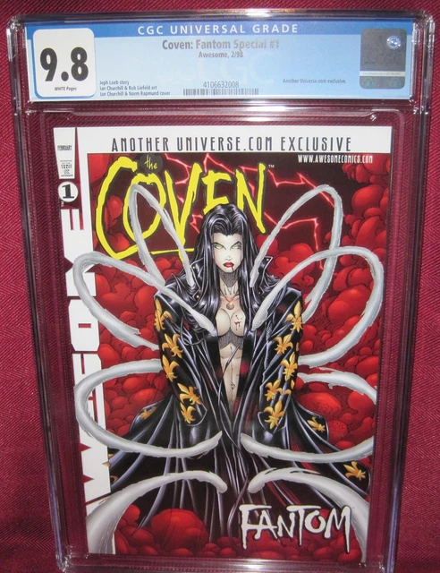 Coven Fantom Special #1 Another Universe Exclusive Awesome Comic 1998 Cgc 9.8