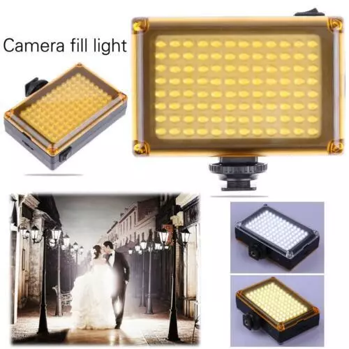 96 LEDs Photography Studio Video Light Panel for DSLR Camera Photo Lighting Set