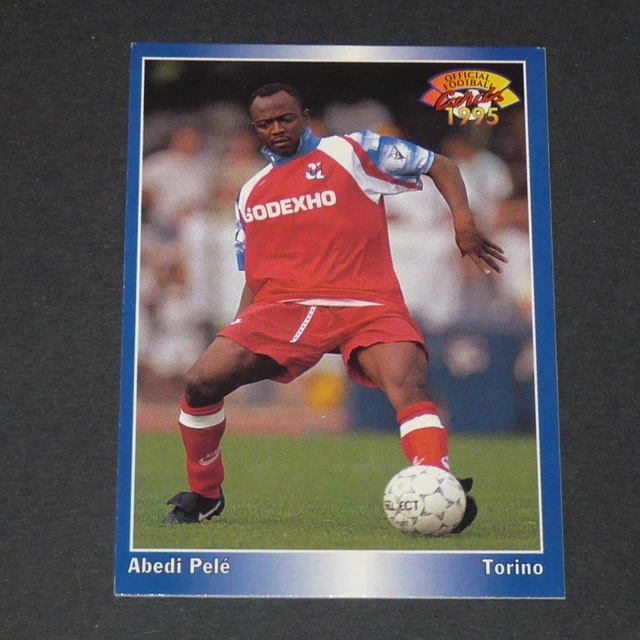 Abedi Pelé OL Carte Official Football Cards Panini 1994 #237