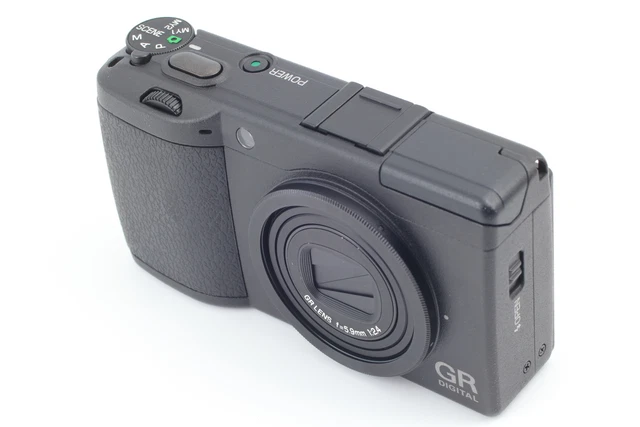 [Near MINT/SH171] RICOH GR DIGITAL II 2 10.1MP Digital Camera Black From JAPAN 5