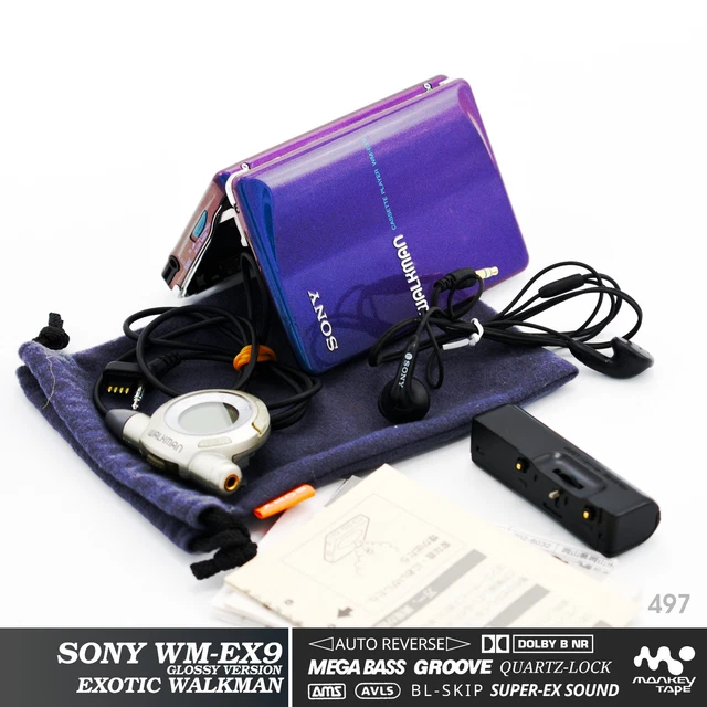 SONY カセットウォークマン WM-EX9 整備品 本体のみ SONY ソニー ウォークマン WM-EX9 カセットプレーヤーの買取実績