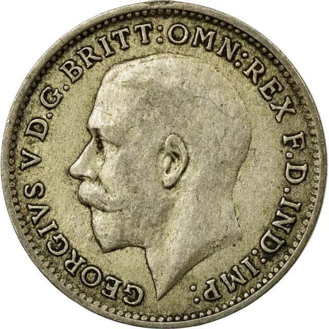 [#672733] Monnaie, Grande-Bretagne, George V, 3 Pence, 1920, TB+, Argent, KM:813