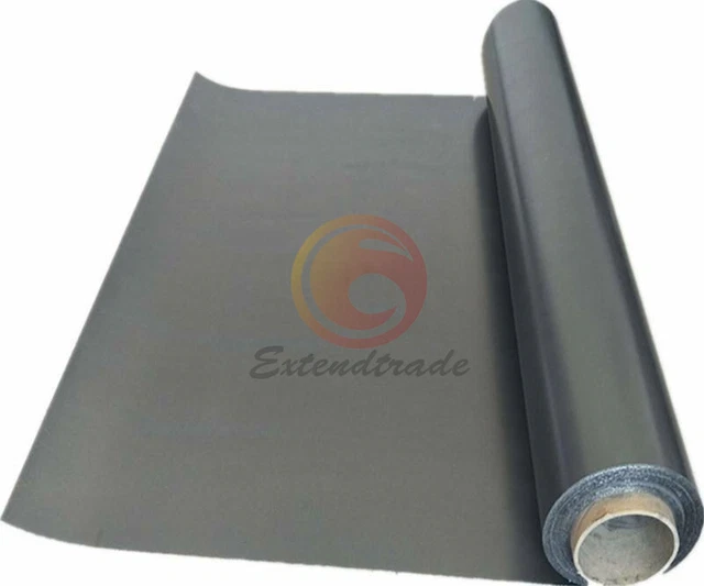 One 99.5% 0.3mmx300mmx300mm Pure Graphite Flexible Foil Sheet Gasket Graphoil