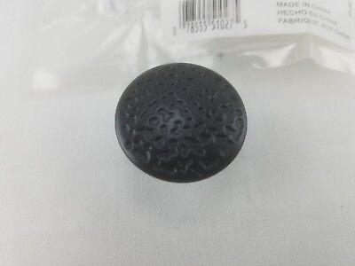P102-CB Colonial Black 1 1/4" Cabinet Knobs Pulls Hickory Southwest Lodge qty 4