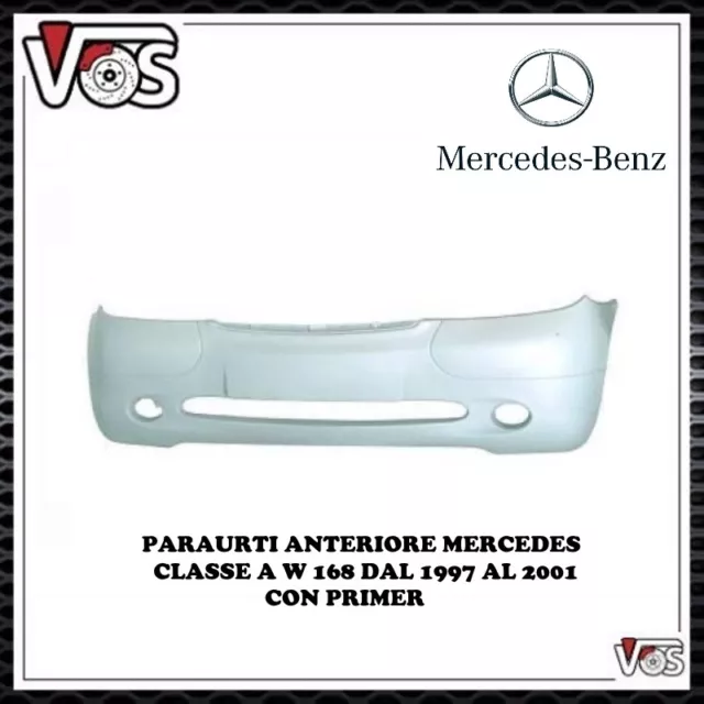 Paraurti Anteriore Ant Vern Mercedes Classe A W168 Dal 1997 Al 2001 Con Primer