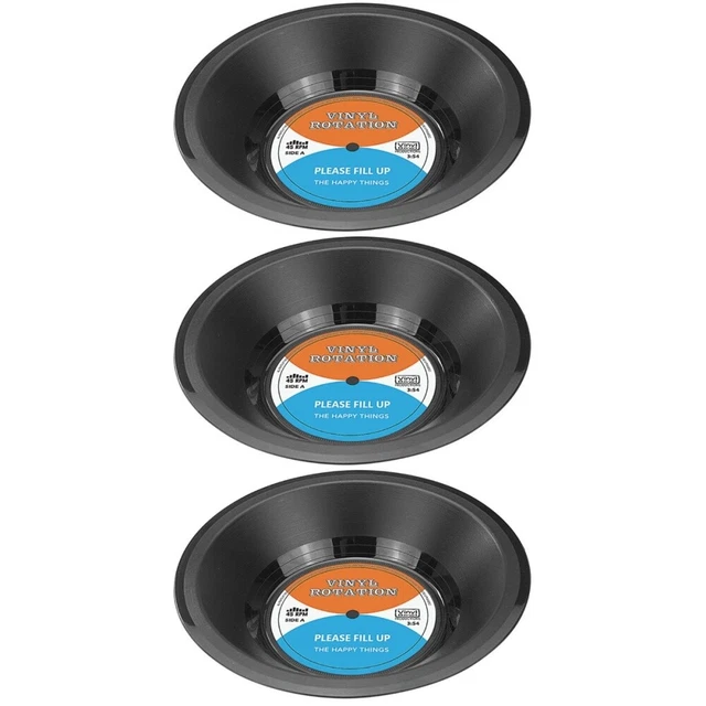 3 pz vassoio perline gioielli vassoio piatti festa matrimonio ciotola caramelle vinile