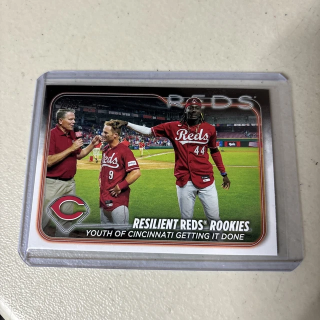 2024 TOPPS SERIES One Resilient Reds Rookies 133 Elly De La Cruz
