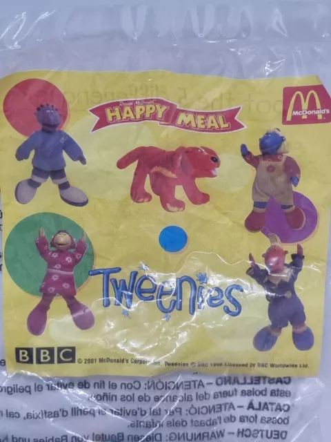 McDonalds Happy Meal Toy 2001 BBC Childrens TV Tweenies  Toy JAKE New Sealed