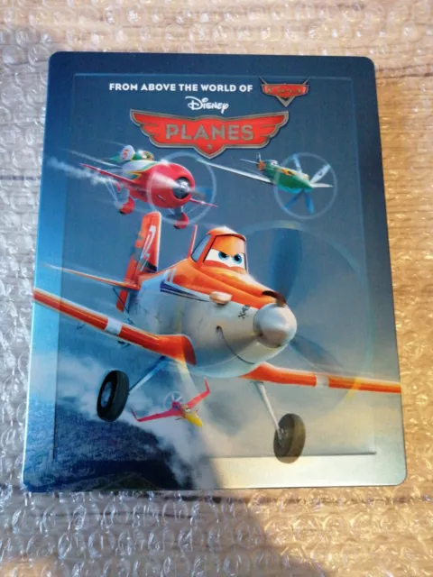 DISNEY PLANES BLU RAY STEELBOOK Édition ZAVVI 2d et 3d + PROTECTION