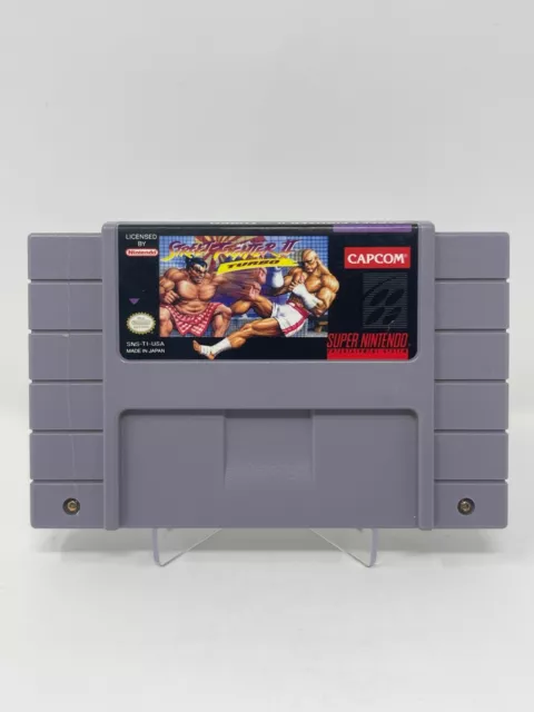Street Fighter II: Turbo (Super Nintendo, 1993) Tested Authentic Game