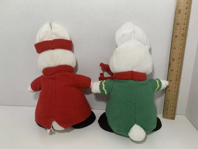 Max & Ruby winter Christmas holiday small stuffed plush toy bunny rabbits Jakks 2
