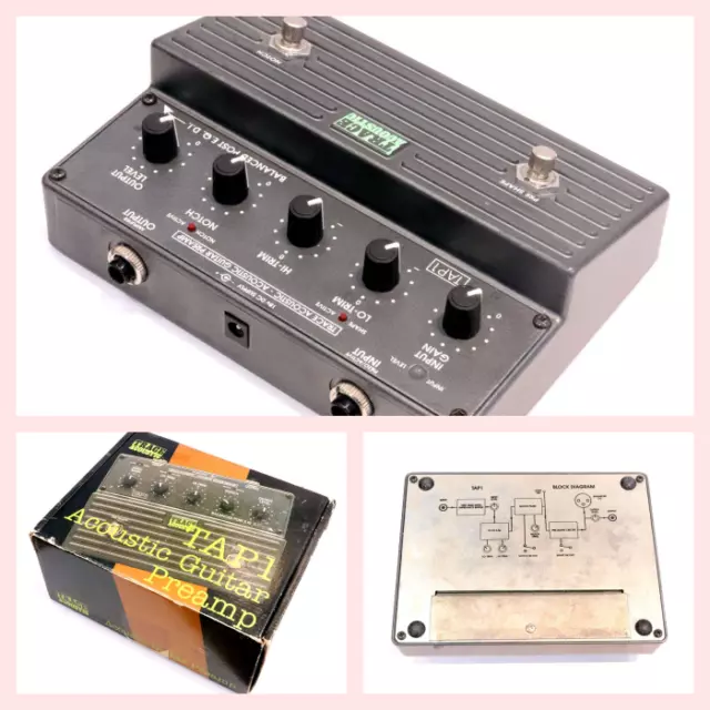 TRACE ELLIOT TAP1 Acoustic Guitar Preamp Direct Box Guitar
