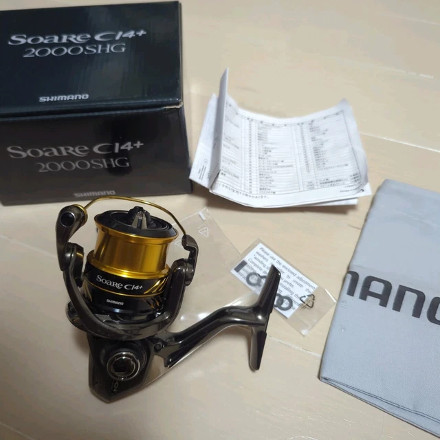 【美品】SHIMANO Soare CI4+ 2000SHG Shimano 17 Soare CI4+ 2000S HG – JDM TACKLE HEAVEN