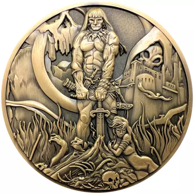 Frank Frazetta's "Barbarian" Goliath Coin