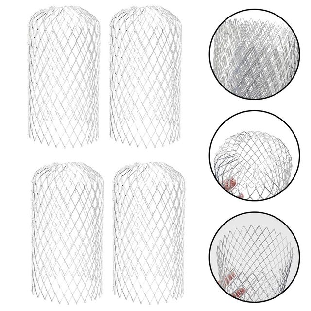 Durable Pratique Utile Métal Maille Gouttières Hauteur: 13cm 5.1To10.2cm