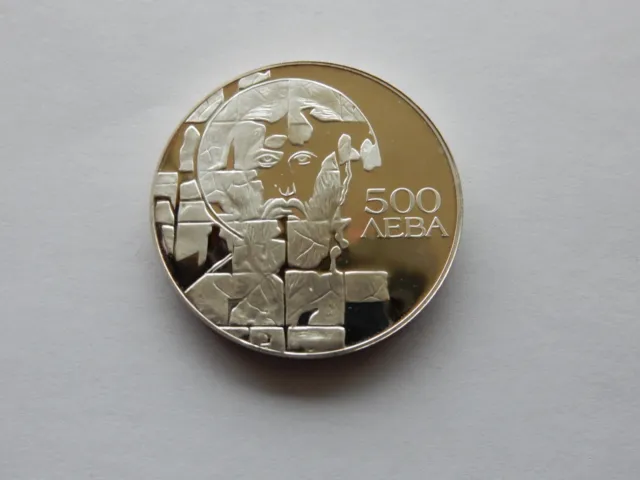 Bulgarien 500 Lewa 1993 Silber 36,36 Gramm